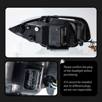 Pour BMW E87 2004-2011, lentille de projecteur de phare, série 1 E81, signal E88 E82, phares LED, pièces automobiles
