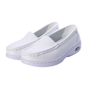 <span class=keywords><strong>Scarpe</strong></span> Mocassino in Pelle <span class=keywords><strong>da</strong></span> <span class=keywords><strong>Donna</strong></span> Comode Casual Traspiranti <span class=keywords><strong>Scarpe</strong></span> <span class=keywords><strong>Bianche</strong></span> <span class=keywords><strong>da</strong></span> Infermiera - Product Image 1