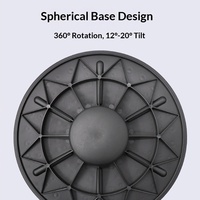 Tabla de Equilibrio de Plástico para Fitness, Modelo U2-Mandala, Fabricada por el Fabricante, para Yoga, Integración Sensorial, Rehabilitación, Entrenamiento, Balancín