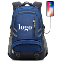 Mochila para Portátil de 15 Pulgadas, con Logotipo Personalizado, Neutral, de Gran Capacidad, Moderna, para Viajes Diarios, Multifuncional, para Ocio