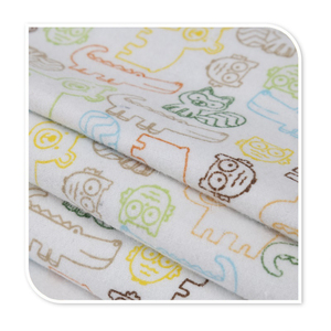 Bán Chạy Số Lượng Lớn Vải Flanen 100% Cotton In Vải Cho Em Bé Với Giá Rẻ - Product Image 2