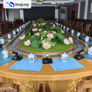 DongLong Döner Suşi Konveyör Bandı Döner Küçük Sıcak Tencere Sistemi - Product Image 3