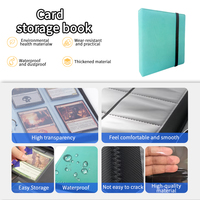Carpeta de Cartas de Cuero Personalizada Torson con 9 Bolsillos, 360 Cartas+, Cubierta de PU Impermeable, Cierre de Cremallera, Duradera, para Coleccionistas de Cartas Yugioh TCC CCG