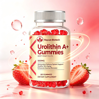Gummies de Mitochondriale Urolithin à Formule Personnalisée Rayuan Biotech (Certifiées GMP) pour la Santé Cellulaire, Échantillon Disponible, Faible MOQ, 2