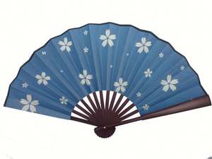 Abanicos de Mano Plegables de Bambú Pintados a Mano Estilo Chino para Bodas y Festivales - Product Image 4