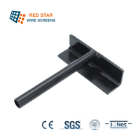 Placa de Gancho de Fijación Central Duradera para Cribas Vibratorias, Método de Instalación por Tensión, Placa de Gancho de Tensión Red Star