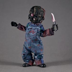 Figura de Acción de PVC de Chucky Reencarnado de Neca - Edición Limitada Versión con Ropa Quemada Inspirada en Películas, TV y Animación Occidental - Product Image 3