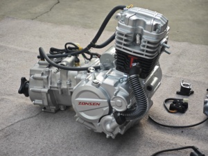 Nuovo Motore Zongshen a 4 Tempi con Asse Centrale per Triciclo Cargo, <span class=keywords><strong>330cc</strong></span> Raffreddato ad Acqua, CDI, Avviamento a Pedale - Product Image 2