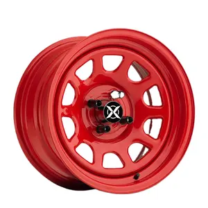 8x170红色20 "5x120车轮定制6061-t6汽车调谐铝锻造车轮