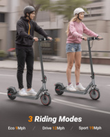Potente Scooter Eléctrico de 500W para Adultos, Neumático Sólido de 10 Pulgadas, Aplicación Tuya, Plegable, Stock Local en EE. UU., Reino Unido, Alemania y la UE, Scooter Eléctrico Urbano de 3 Velocidades