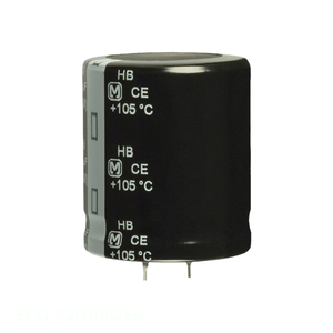 Condensateur traversant ECO-S2DB182EA CAP ALUM 1800UF 20% 200V SNAP TH 1800 uF de la marque Manufacturer Channel - Product Image 1