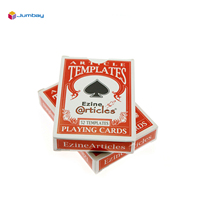 Classique impression personnalisée électronique Die Cutter Poker taille étanche en plastique rencontres boisson fête jeu de société cartes à jouer