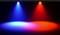 Projecteur de scène LED 200W COB Par Can RGBW+CTO DMX512 avec zoom 10-60 degrés pour église, théâtre, mariage, DJ, discothèque