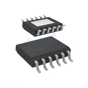 Componentes Electrónicos L9777A, Circuito Integrado Regulador Lineal Positivo Ajustable de 600 mA, PWRSSO, Distribuidor Autorizado, 12 LSOP (0.154\", 3.90 mm de Ancho), Exposición de Pines - Product Image 1