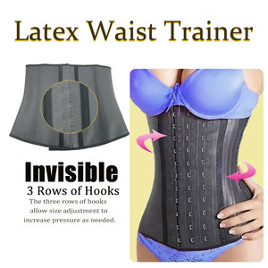 Logo personalizzato 9 in acciaio Gaine in lattice colombiana girovita Gaine amincisante Femme 3 ganci Shaper corpo per le donne pancia - Product Image 3