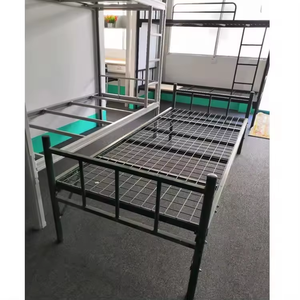 Hiện Đại Duy Nhất Gấp Khung Giường Sắt Với Kim Loại Lưới Di Động Gấp-up Phòng Ngủ Khách Sạn Trường Học Biệt Thự Giường Chất Lượng Cao - Product Image 6