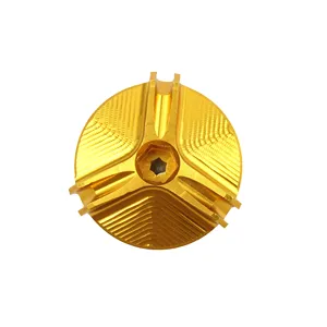 Nueva Tapa de Acero Inoxidable para el Depósito de Aceite del Motor de Motocicleta, Protector de Tapón de Aceite, Accesorios para Kawasaki YAMAHA <span class=keywords><strong>TMAX</strong></span> 500 530 - Product Image 6