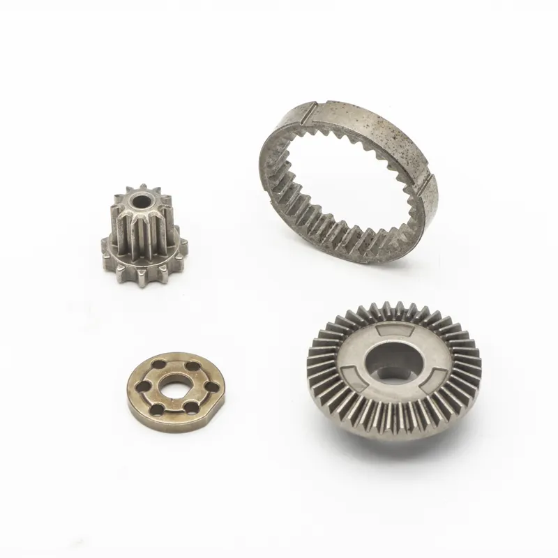 Kim loại thiêu kết đôi spur Gear bên trong rotor bột luyện kim bột luyện kim bột kim loại ép hợp kim sắt MiM bộ phận