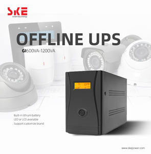 SKE 백업 <span class=keywords><strong>UPS</strong></span> 배터리 6000mAh*16개 출력 720W LCD/LED 디스플레이 시뮬레이션 사인파 LiFePO4 배터리 300Wh 오프라인 <span class=keywords><strong>UPS</strong></span> 1200VA - Product Image 2