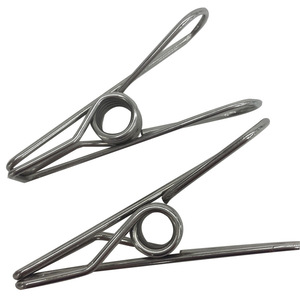 Stock En Acier Inoxydable pince <span class=keywords><strong>à</strong></span> <span class=keywords><strong>Linge</strong></span> <span class=keywords><strong>Linge</strong></span> Coupe-Vent Pince Suspendue Clips Broches - Product Image 3