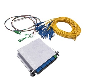 ท่อไฟเบอร์ออปติกขนาดเล็กที่เหมาะสม ตัวแยกสัญญาณ PLC 1x2 1x4 1x8 1x16 1x32 1x64 PLC/PLC - Product Image 6