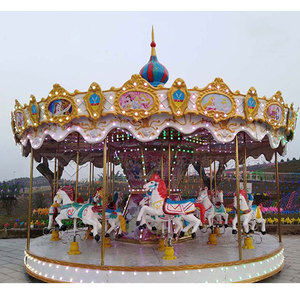 Manège à vendre Chine 24 places Luxe Kids Rids Mary Merry Go Round <span class=keywords><strong>Carrousel</strong></span> à vendre - Product Image 2
