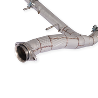 Tuyau d'échappement isolé haute performance pour Ford F150 5.0 V8, collecteur avant 200 cellules, optimisation de la puissance, libération d'énergie