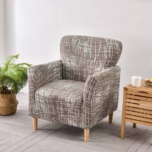 Sarung Sofa elastis tahan air poliester/katun Modern tunggal cetak bunga tanaman cuci tangan Universal independen semua termasuk - Product Image 6