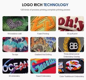 Sudadera con capucha unisex de algodón grueso con logo personalizado, estampado de animales, bordado, estilo casual, para venta al por mayor - Product Image 3