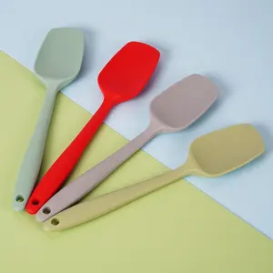 Không dính spatulas chịu nhiệt cao su Mini Silicone bếp Spatula cấp thực phẩm Baking công cụ