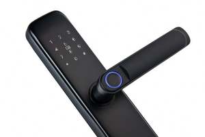 <span class=keywords><strong>Serrure</strong></span> de porte intelligente multi-<span class=keywords><strong>points</strong></span> à empreinte digitale TTLOCK avec application Tuya, lecteur d'empreintes digitales, mot de passe, serrures intelligentes pour porte d'entrée - Product Image 5