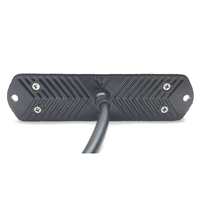 Lumière stroboscopique à 6 led pour voiture, clignotante et fendue, pour véhicule d'urgence, 12-24vdc