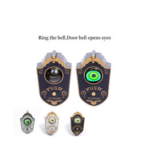 <span class=keywords><strong>Sonnette</strong></span> d'<span class=keywords><strong>Halloween</strong></span> <span class=keywords><strong>Sonnette</strong></span> oculaire animée avec effets sonores Fête d'<span class=keywords><strong>Halloween</strong></span> Décoration de maison hantée - Product Image 1