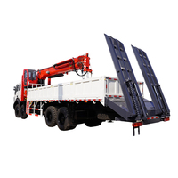 Grue montée sur camion Xin Feigong de 20 tonnes, rotation à 360 degrés, utilisée pour la manutention des matériaux et l'installation d'équipements