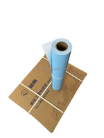 Imprimante à jet d'encre 80gsm plans de papier un côté bleu un côté blanc 610mm 880mm largeur 50m 100m longueur 2 pouces noyau carton paquet