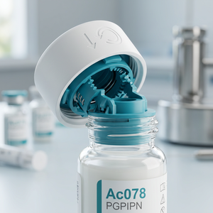 Envase de Vial de Plástico Profesional para Hexapéptidos PGPIPN, para Investigación de Pro-Gly, Pro-Ile, Pro-Asn - Product Image 2