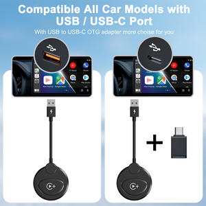Adaptateur CarPlay sans fil avec vidéo Android Auto Car Convertit Car Play Adapter Adaptateur Carplay sans fil avec vidéo haute définition - Product Image 5