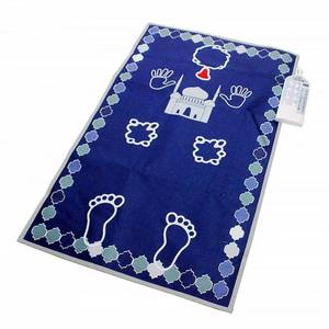 Alfombra de oración islámica con diseño floral de última moda, directamente del fabricante, para uso doméstico. - Product Image 6