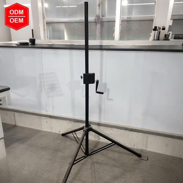Manual Crank Speaker Lift Stand 2-6m Adjustable for Full Range Speaker Stage Concert Church