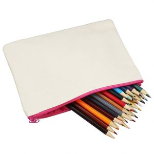 Bolsas de Maquillaje de Lona, Prácticas Bolsas de Almacenamiento para Cosméticos, Artículos de Aseo y Papelería, para Viajes, Uso Diario, Regalo Promocional - Product Image 2