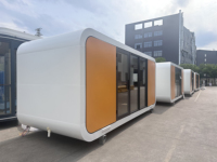 Maisonnette Apple Pod House moderne en aluminium, modulaire, écologique, durable, préfabriquée pour hôtel, resort, glamping, villa, atelier