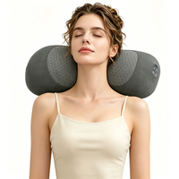 Coussin de massage rechargeable pour le cou avec airbag, vibration, chauffage à température constante, Type-C 2500mAh, masseur complet pour la taille et le corps