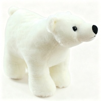 Peluche Ours Polaire Super Doux Personnalisé en Gros, Jouet en Peluche Mignon, Coussin Anti-Stress en Coton PP, Cadeau de Fête CUIMORAH