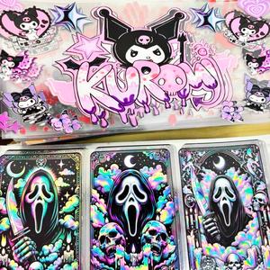 Directo de fábrica UV DTF Transfers Cup Wrap Glass Stickers Diseño de dibujos animados lindo PET Transfer Printing en tazas hechas de <span class=keywords><strong>vinilo</strong></span> - Product Image 1