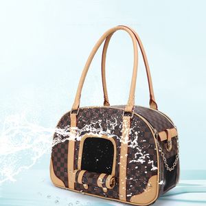 Büyük kapasiteli su geçirmez <span class=keywords><strong>Pet</strong></span> tek kollu çanta açık lüks köpek taşıyıcı tasarımcı köpek köpekler için taşıma torbaları seyahat taşıyıcısı - Product Image 5