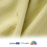 Tissu crêpe à bulles Double gaze Offre Spéciale Bulle Polyester et coton T-shirts Tissu à carreaux Crêpe à bulles Tissu de couleur unie