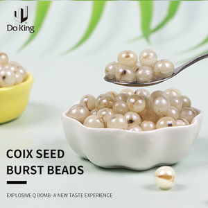 850g Suministro de fábrica Precio al por mayor Coix Seed Popping Boba Pearl Barley para té de burbujas - Product Image 1