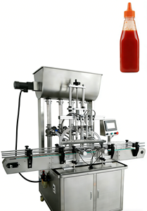 Máquina Automática Vertical de Llenado de Botellas (500ml/200ml) para Crema de Belleza, Jugos, Bolsas de Plástico, Bebidas, con Motor de Pistón PLC - Product Image 2