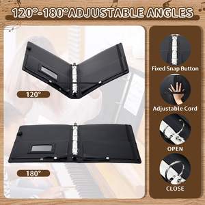 Carpeta de música <span class=keywords><strong>coral</strong></span> de PU al por mayor para puesta en escena para tocar el piano y cantar en coro - Product Image 2