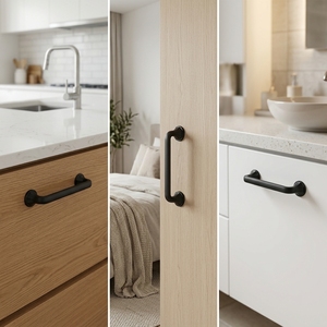 Maniglie di Lusso Curve a U in Lega di Zinco per Mobili, Maniglie per Cassetti Multifinitura per Cucina, Armadio e Cassettiera - Product Image 6
